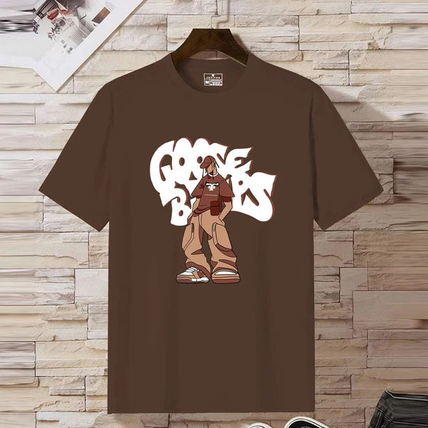 Jupiter Goosebumps Cotton Graphic Tee For Men