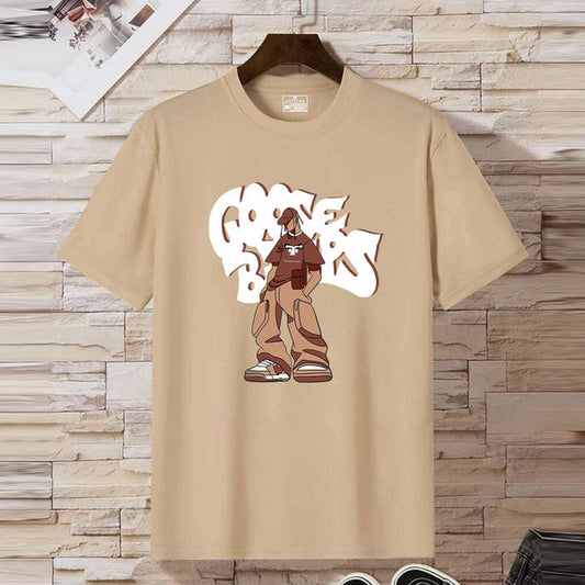 Jupiter Goosebumps Cotton Graphic Tee For Men