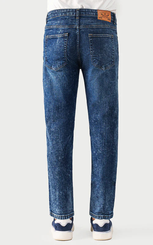 STRAIGHT FIT JEAN FEDED NAVY BLUE (Export Quality)