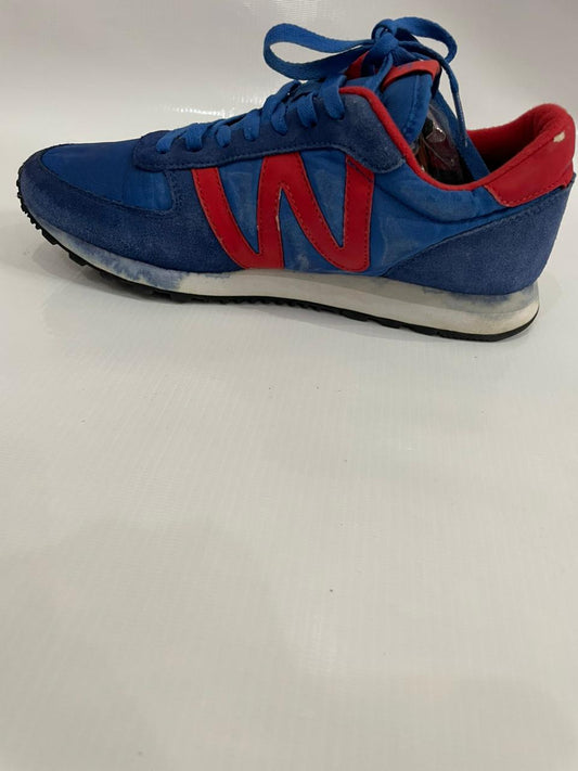 GUNDER BLUE-WHITE SNEAKERS