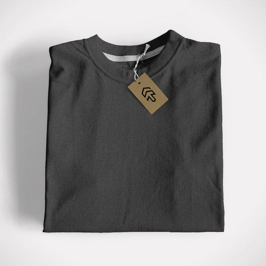 Charcoal Basic Tee