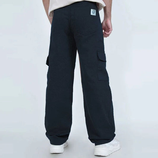 French Twill Trendy Cotton Cargo Trouser