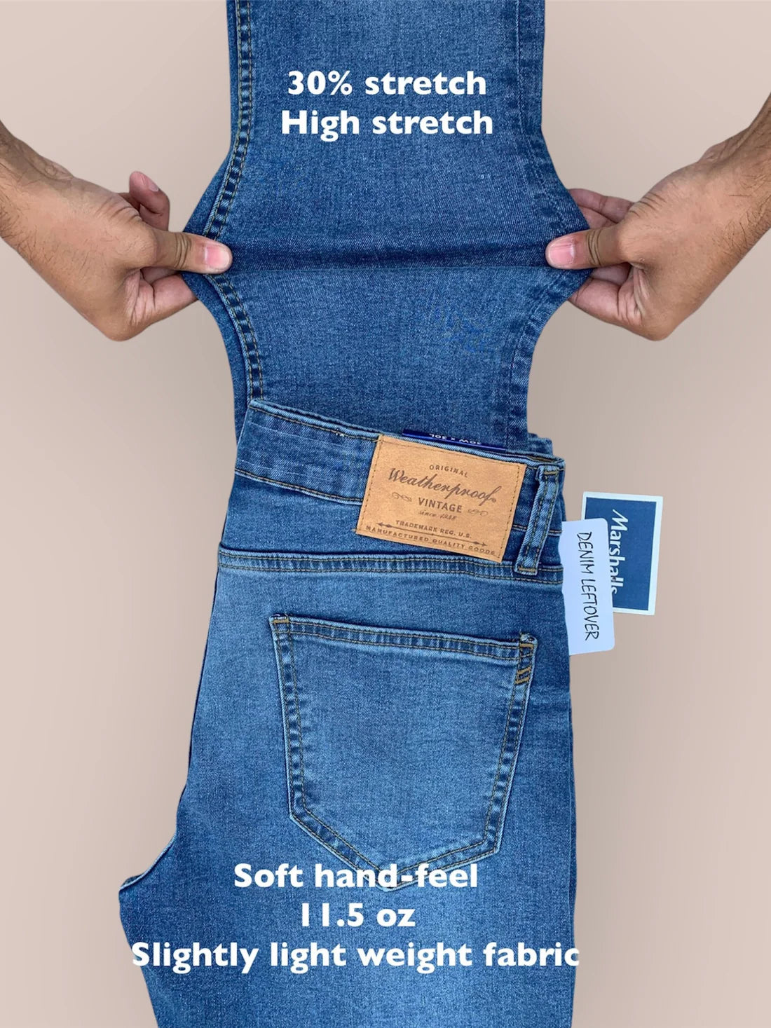 Men's Slim Fit Light Blue Jean