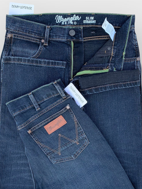 Men's Straight Fit Dark Blue  Jean