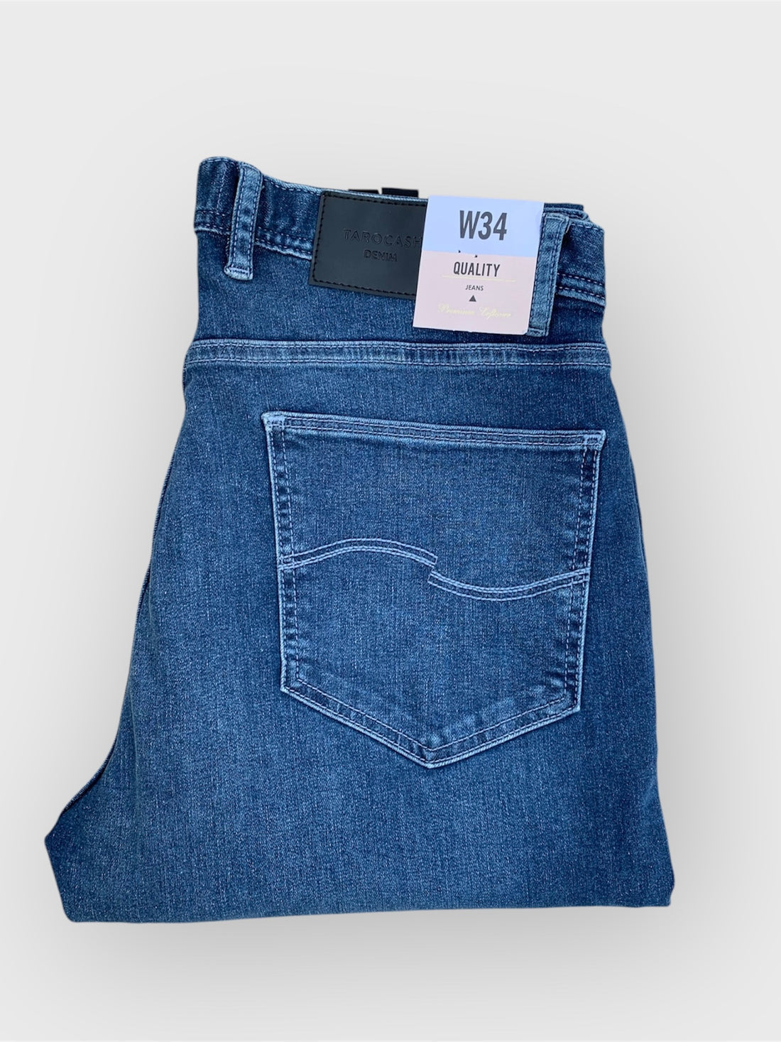 Mid Blue - Extra Stretch – Comfort Fit (Export Quality)