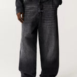 Loose Fit Baggy Jeans - Black