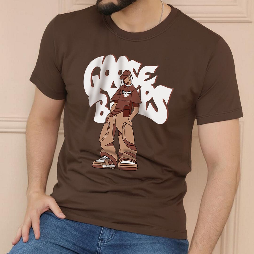 Jupiter Goosebumps Cotton Graphic Tee For Men