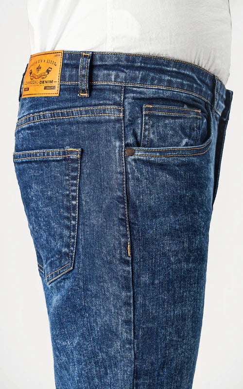 STRAIGHT FIT JEAN FEDED NAVY BLUE (Export Quality)