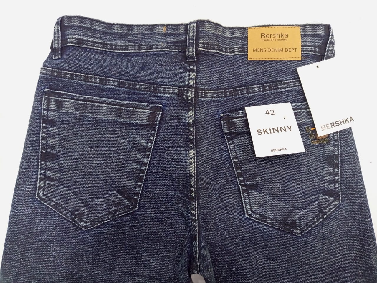 Orginal Faded blue slim & skin fit (Export Quality Jeans)