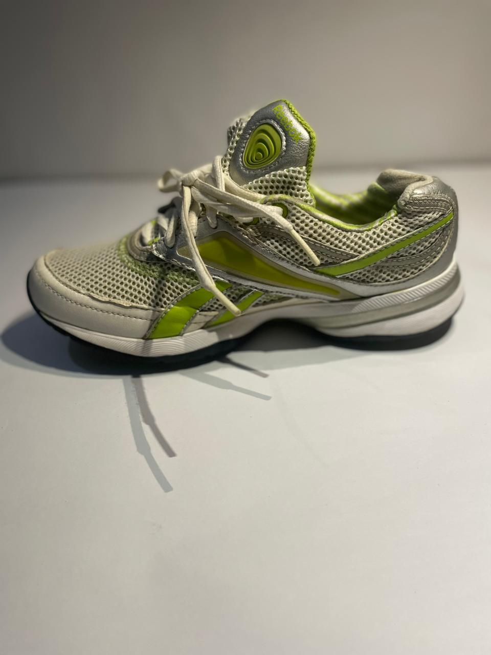 REEBOK MENS SNEAKER WHITE-GREEN