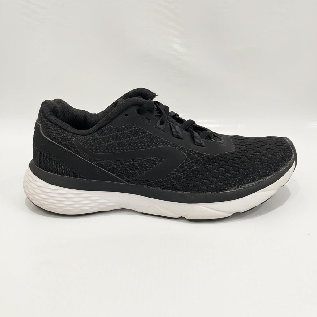 BLACK-WHITE RUNNING SHOES