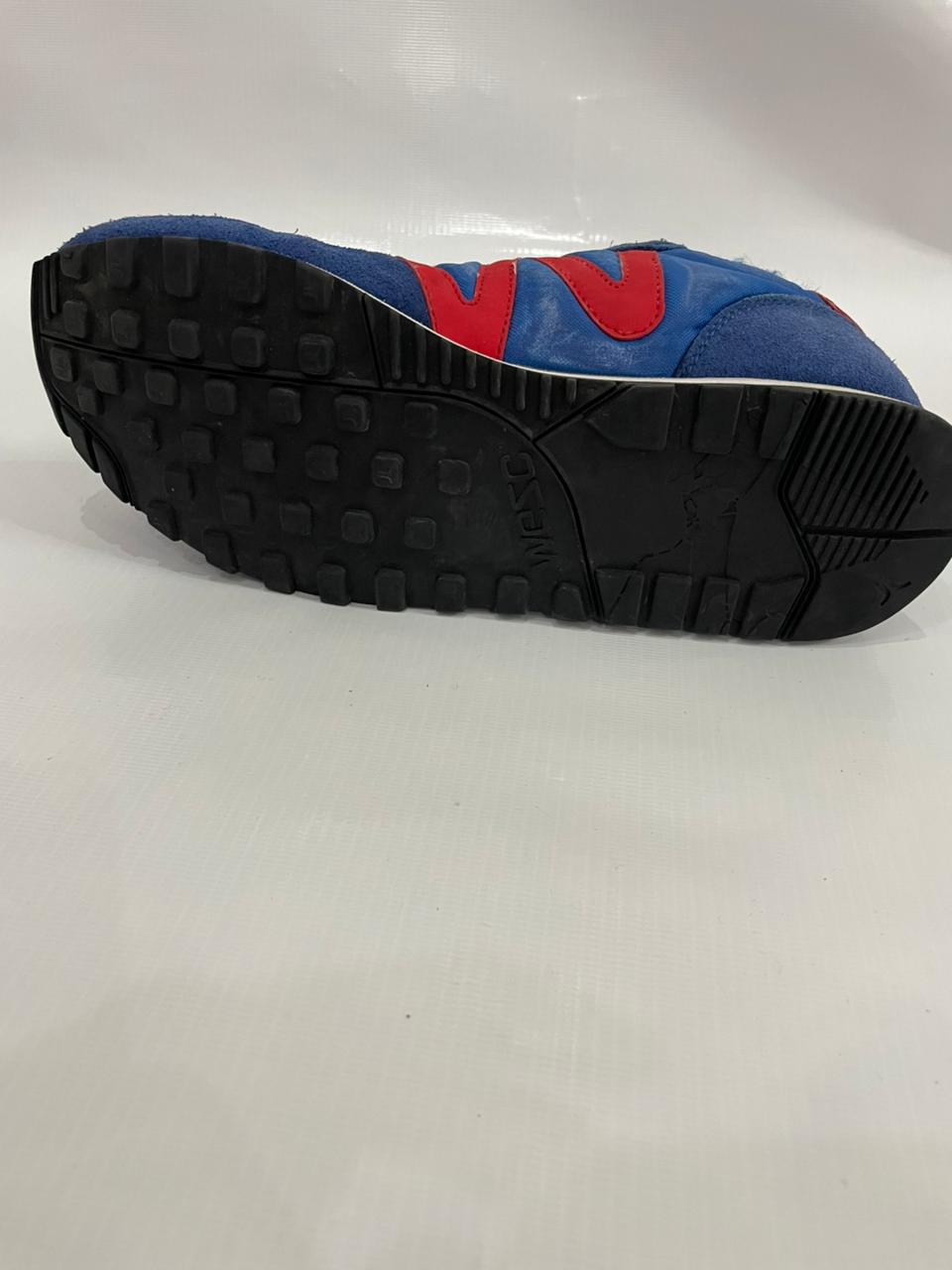 GUNDER BLUE-WHITE SNEAKERS