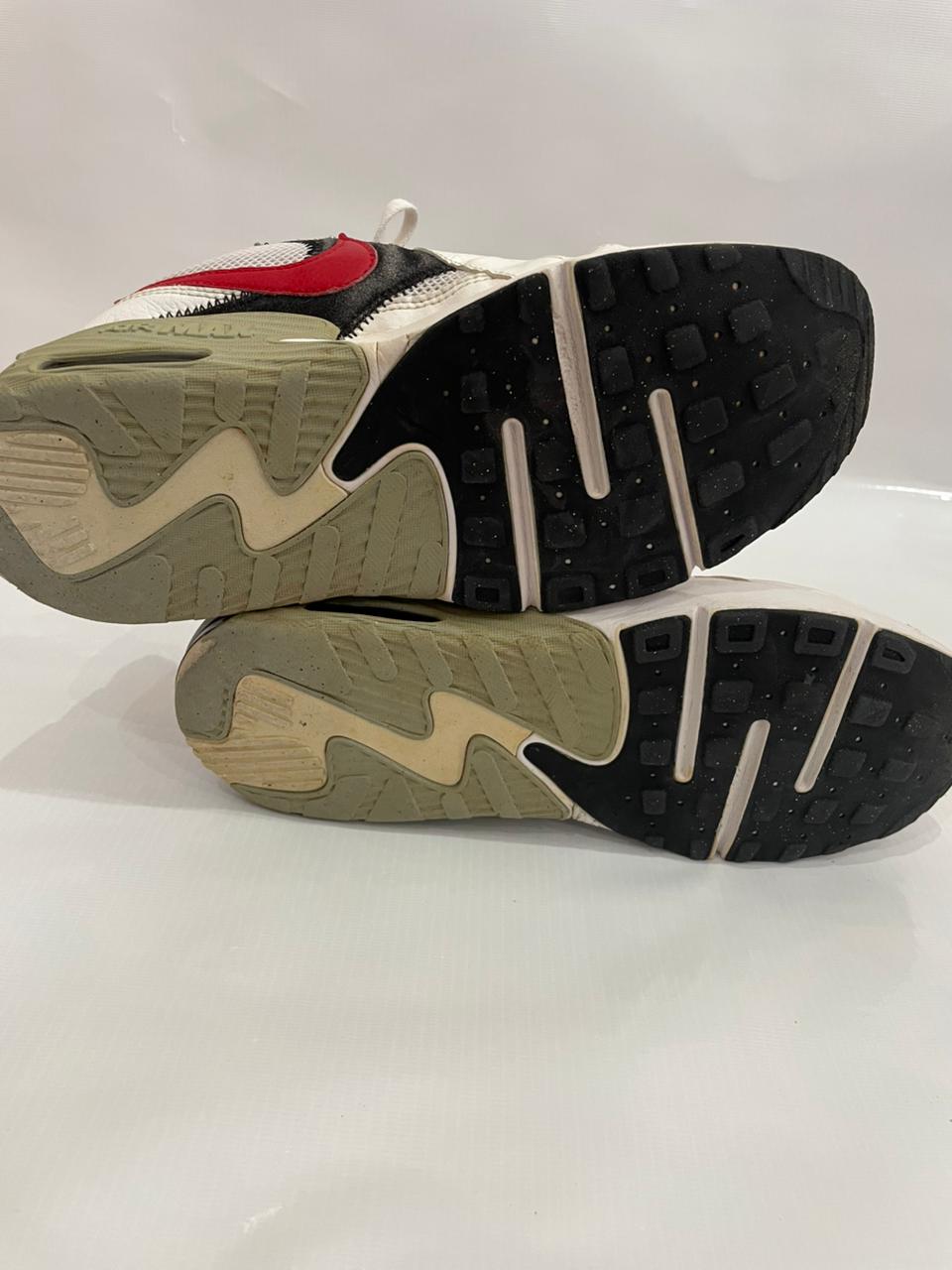 NIKE  WHITE-BLACK RUNNING SHOES