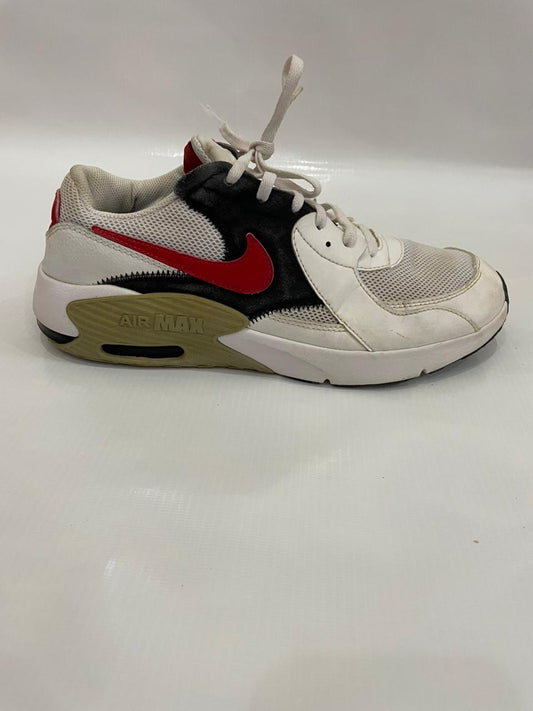 NIKE  WHITE-BLACK RUNNING SHOES