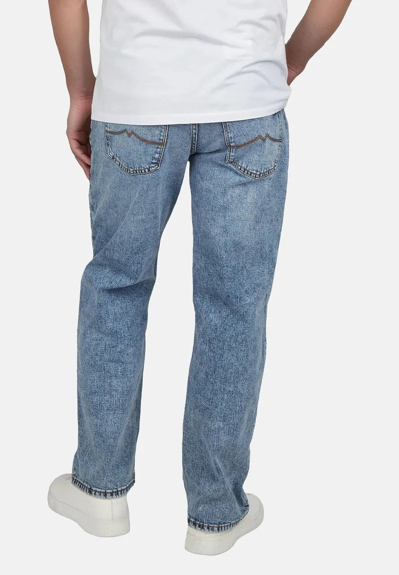 MUSTANG DENIM BLUE EXPORT LEFTOVER Men's Straight FIT JEANS 100% ORIGINAL