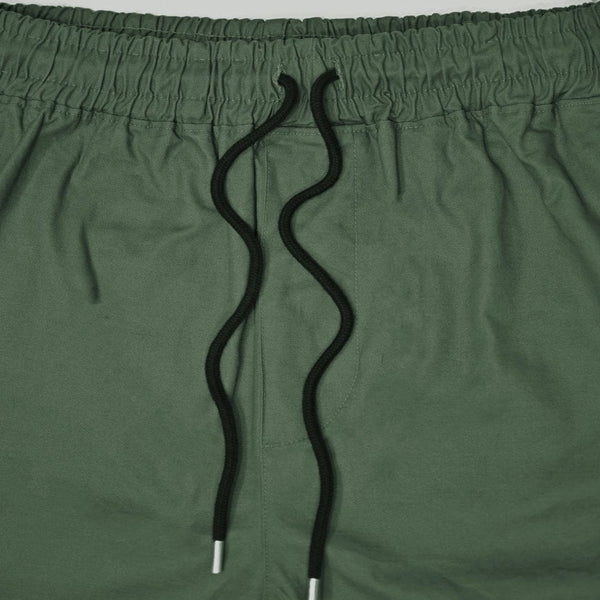 Jupiter French Twill Green Cotton Cargo Trouser