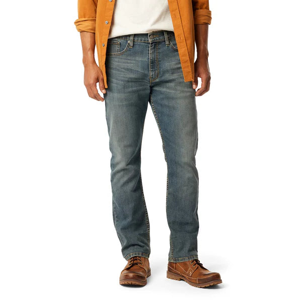 Levi's Strauss Signature Men's Straight Fit Jeans diesel green