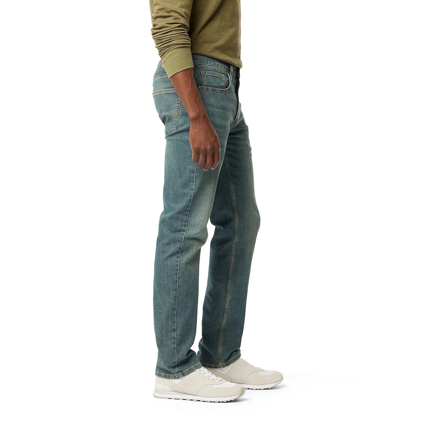 Levi's Strauss Signature Men's Straight Fit Jeans Light  Green