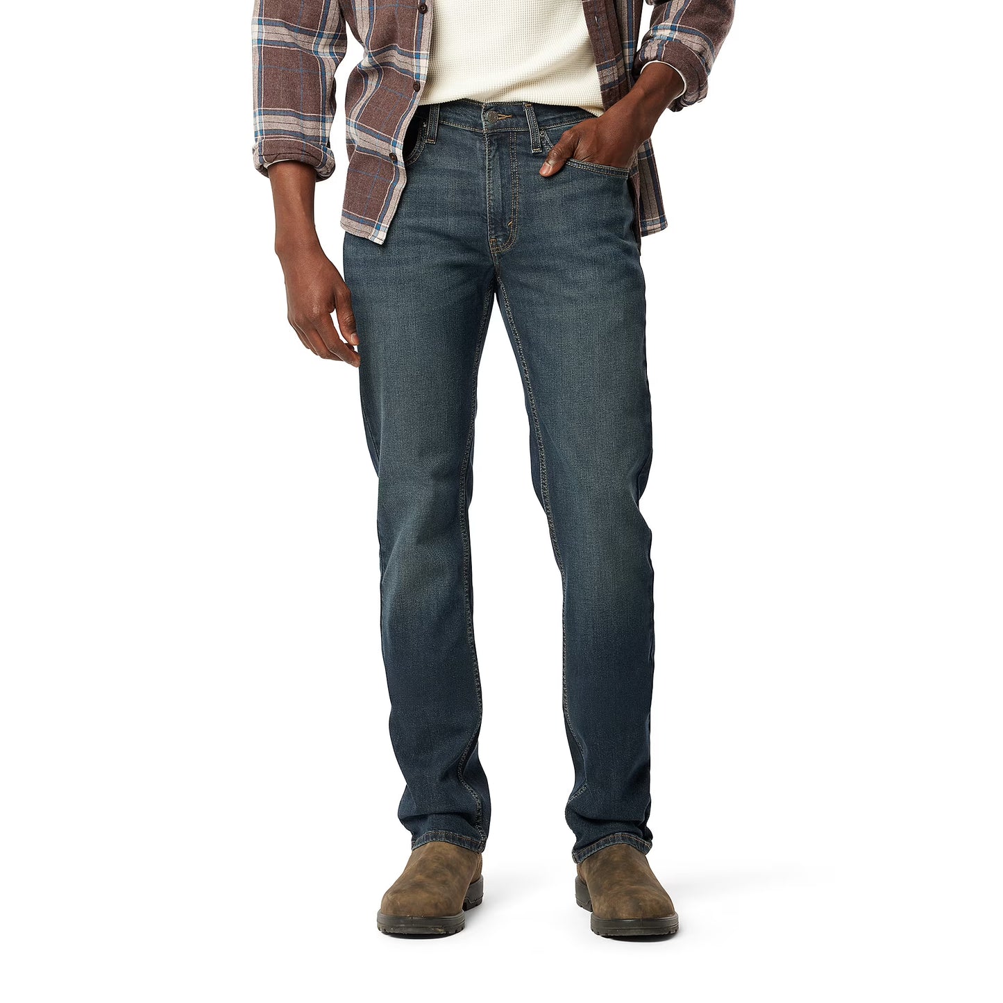 Levi Strauss Signature Men's Straight Fit Jeans