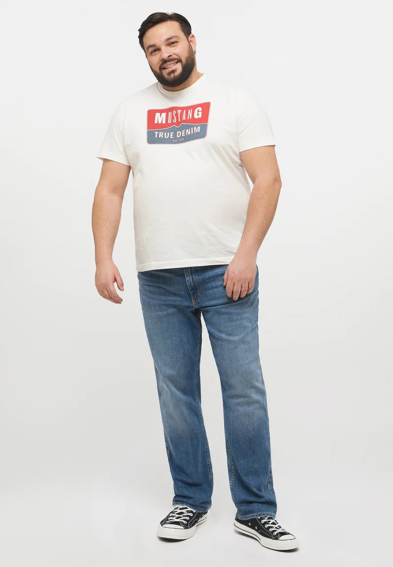 MUSTANG BLUE EXPORT LEFTOVER Men's Straight FIT JEANS 100% ORIGINAL