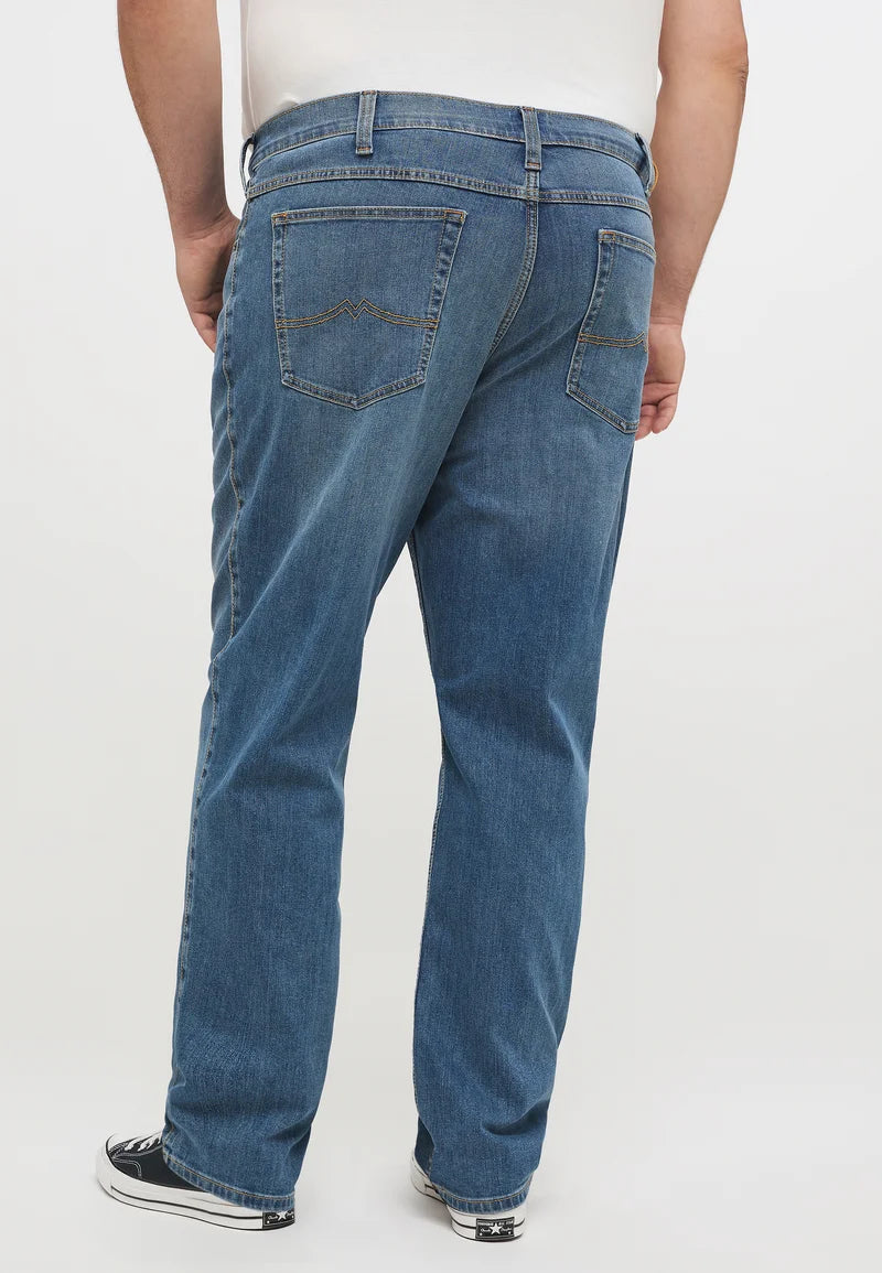 MUSTANG BLUE EXPORT LEFTOVER Men's Straight FIT JEANS 100% ORIGINAL