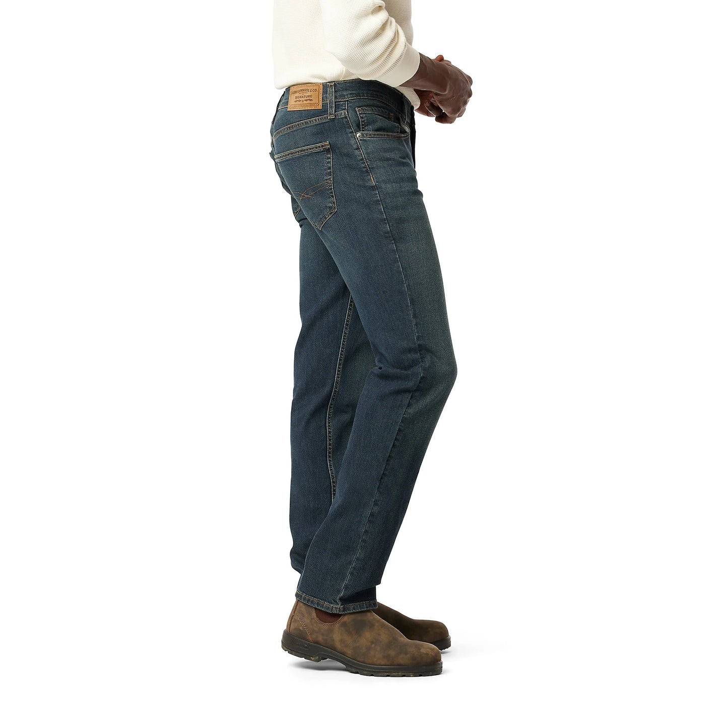 Levi Strauss Signature Men's Straight Fit Jeans