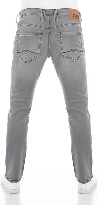 MUSTANG LT. GREYEXPORT LEFTOVER Men's Straight FIT JEANS 100% ORIGINAL