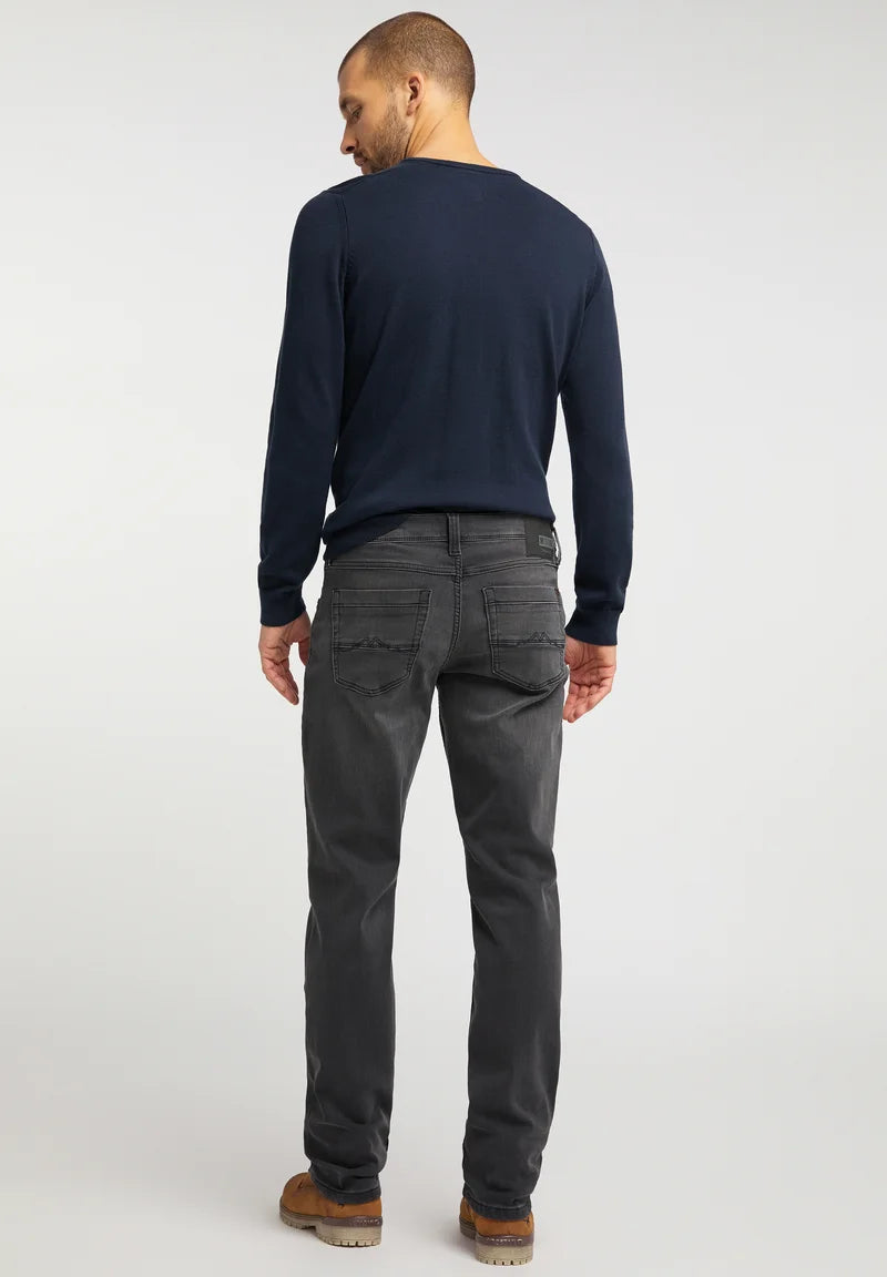 MUSTANG DK GREY EXPORT LEFTOVER Men's Straight FIT JEANS 100% ORIGINAL